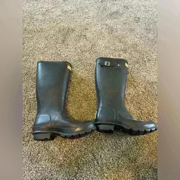Hunter Boots women’s size 36 size 5 black - Picture 3 of 10